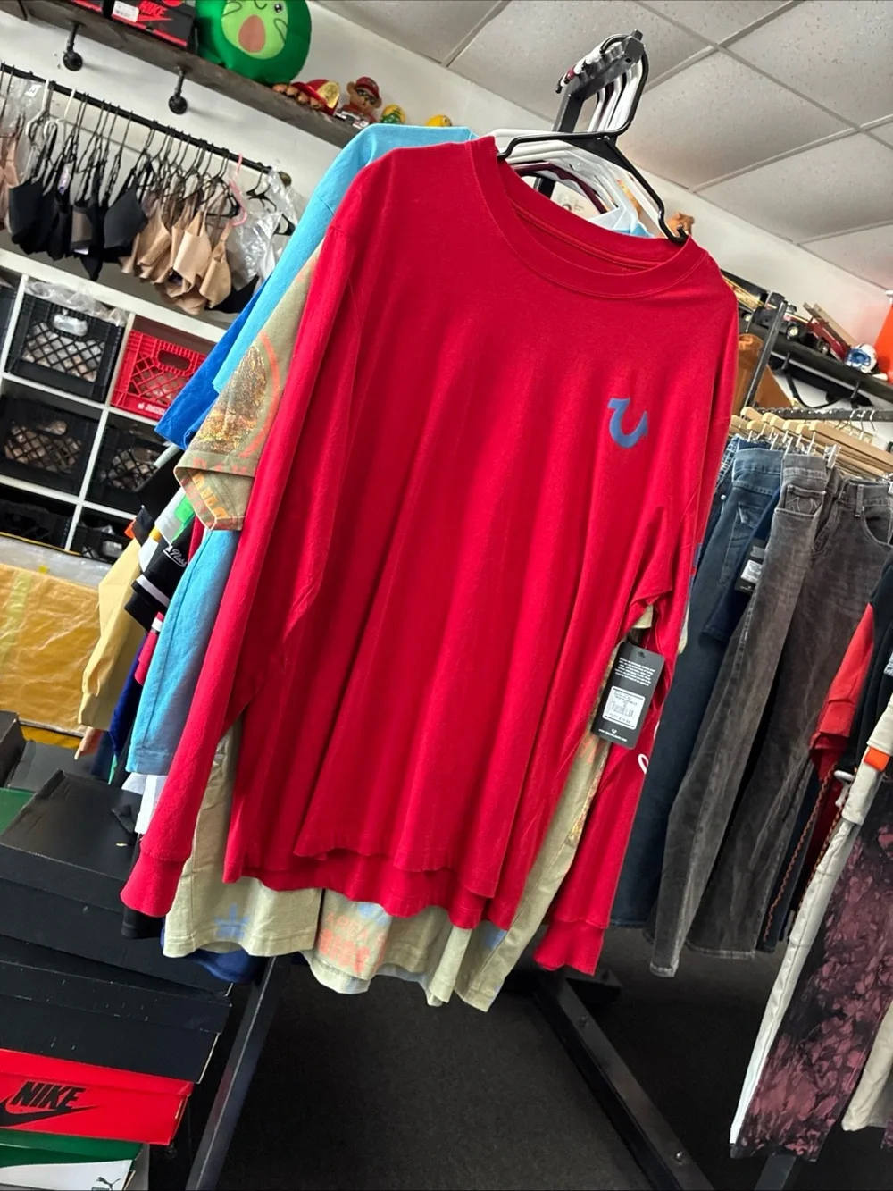 True Religion vibrant red